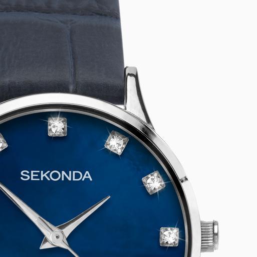 Blue sekonda store ladies watch